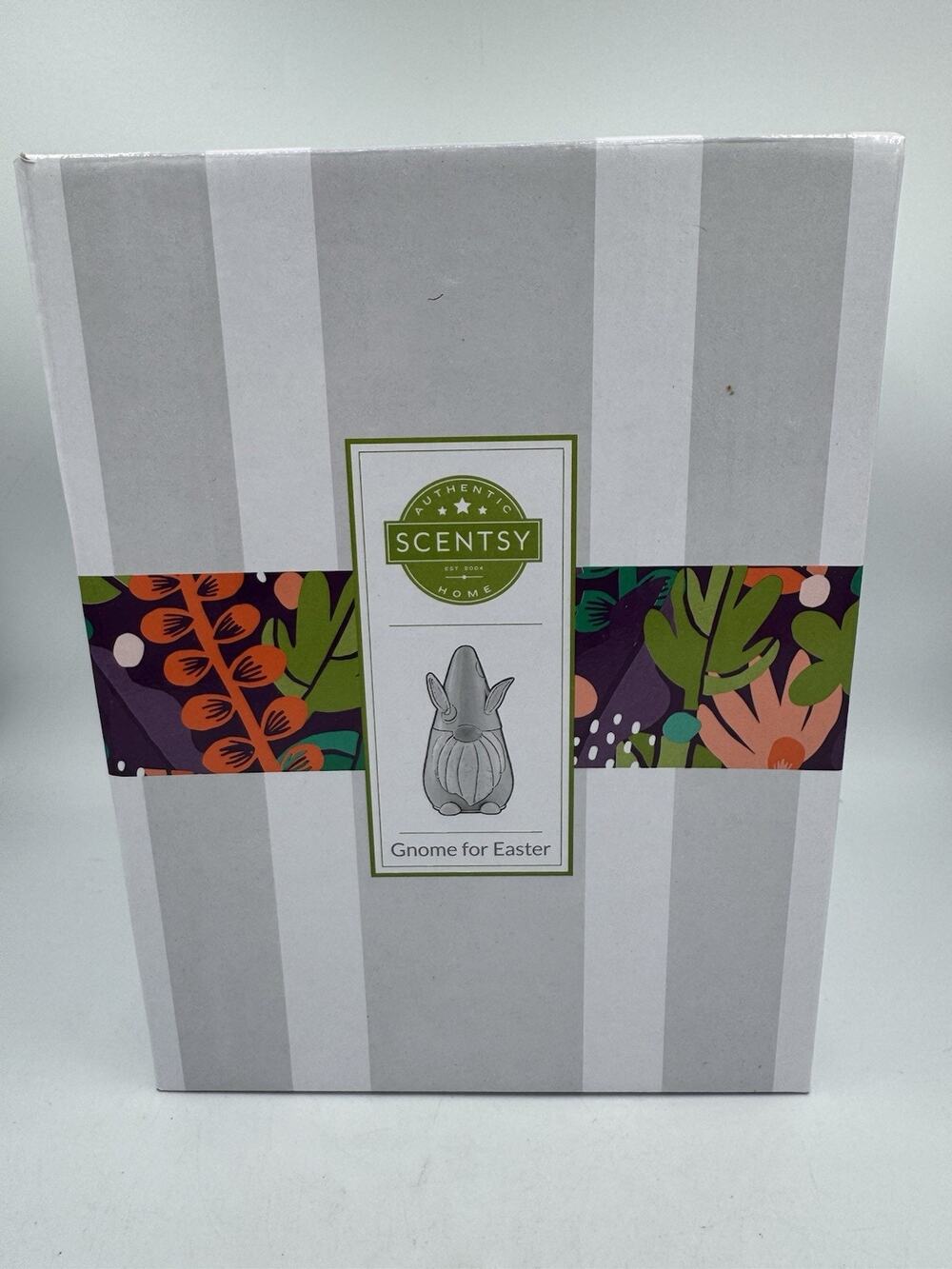 Scentsy Easter Gnome Wax Warmer Full Size Spring Decor Retired March 2022 New